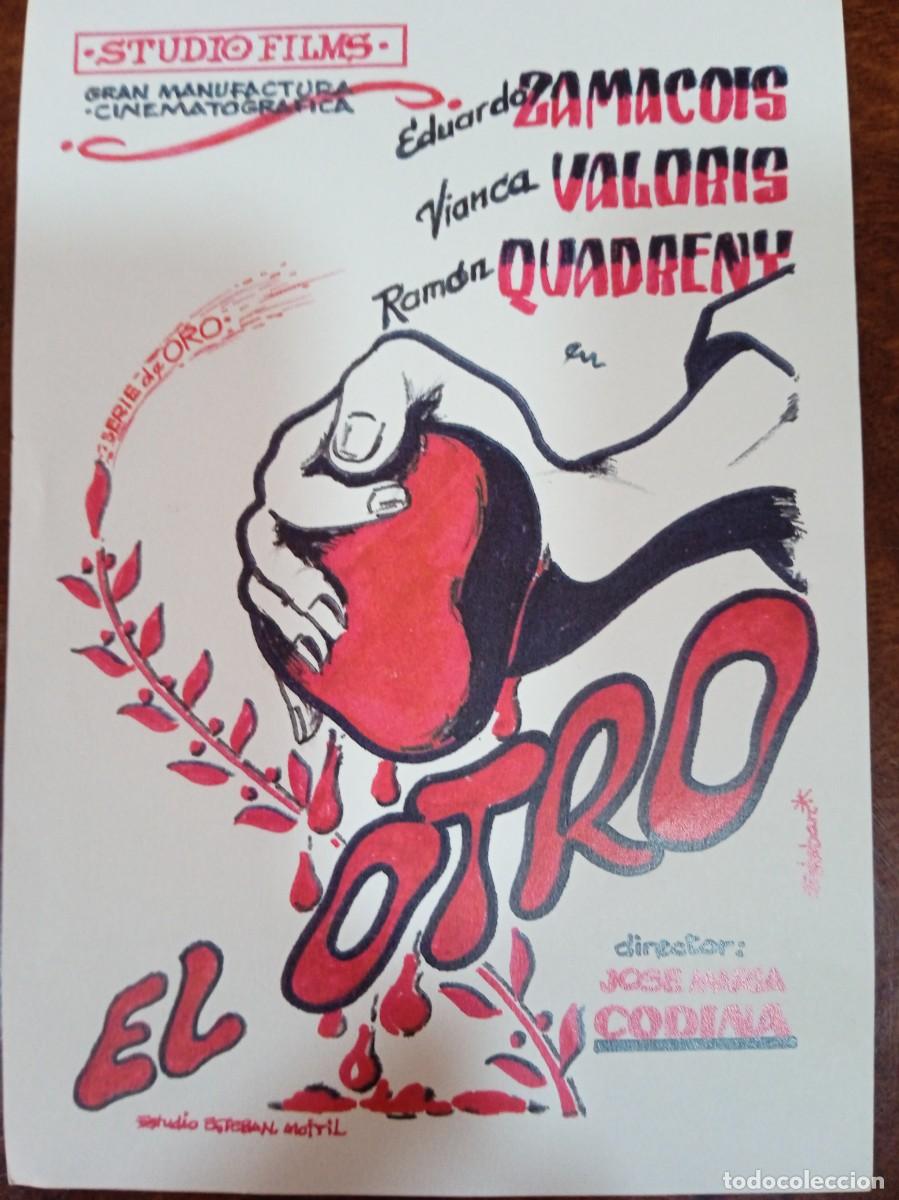  Flyers Publicitaires de films Anciens: TAMMY--PROGRAMA DE CINE--- EL OTRO (edit. Esteban Lirola)