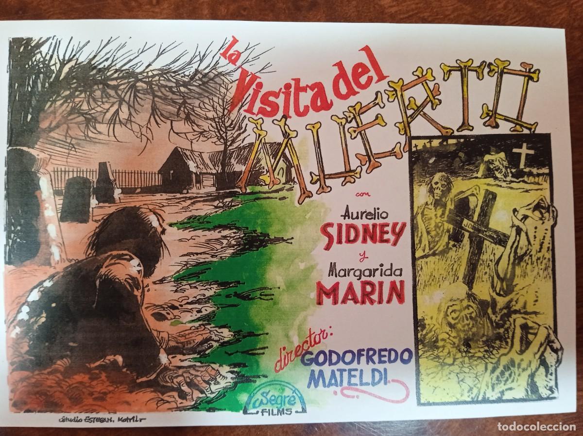  Flyers Publicitaires de films Anciens: TAMMY--PROGRAMA DE CINE--- LA VISITA DEL MUERTO (edit. Esteban Lirola)