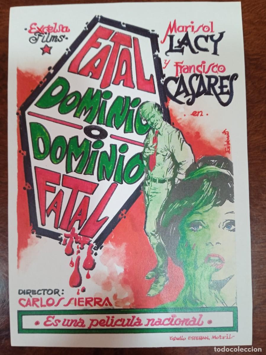 Cine: TAMMY--PROGRAMA DE CINE---FATAL DOMINGO O DOMINGO FATAL (edit. Esteban Lirola)