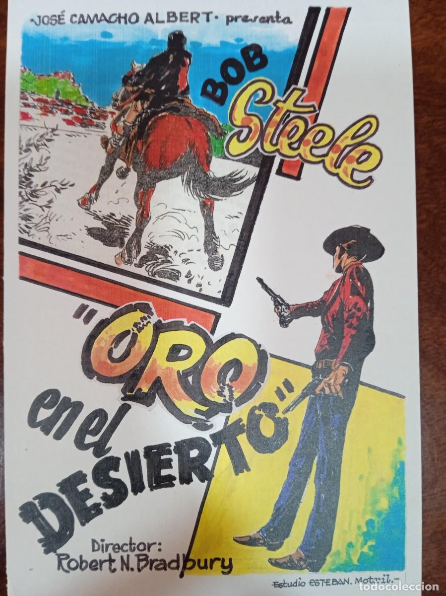 Cine: TAMMY--PROGRAMA DE CINE---ORO EN EL DESIERTO (edit. Esteban Lirola)