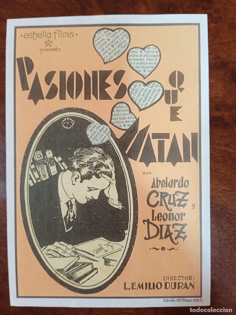 Cine: TAMMY--PROGRAMA DE CINE-- PASIONES QUE MATAN (edit. Esteban Lirola)