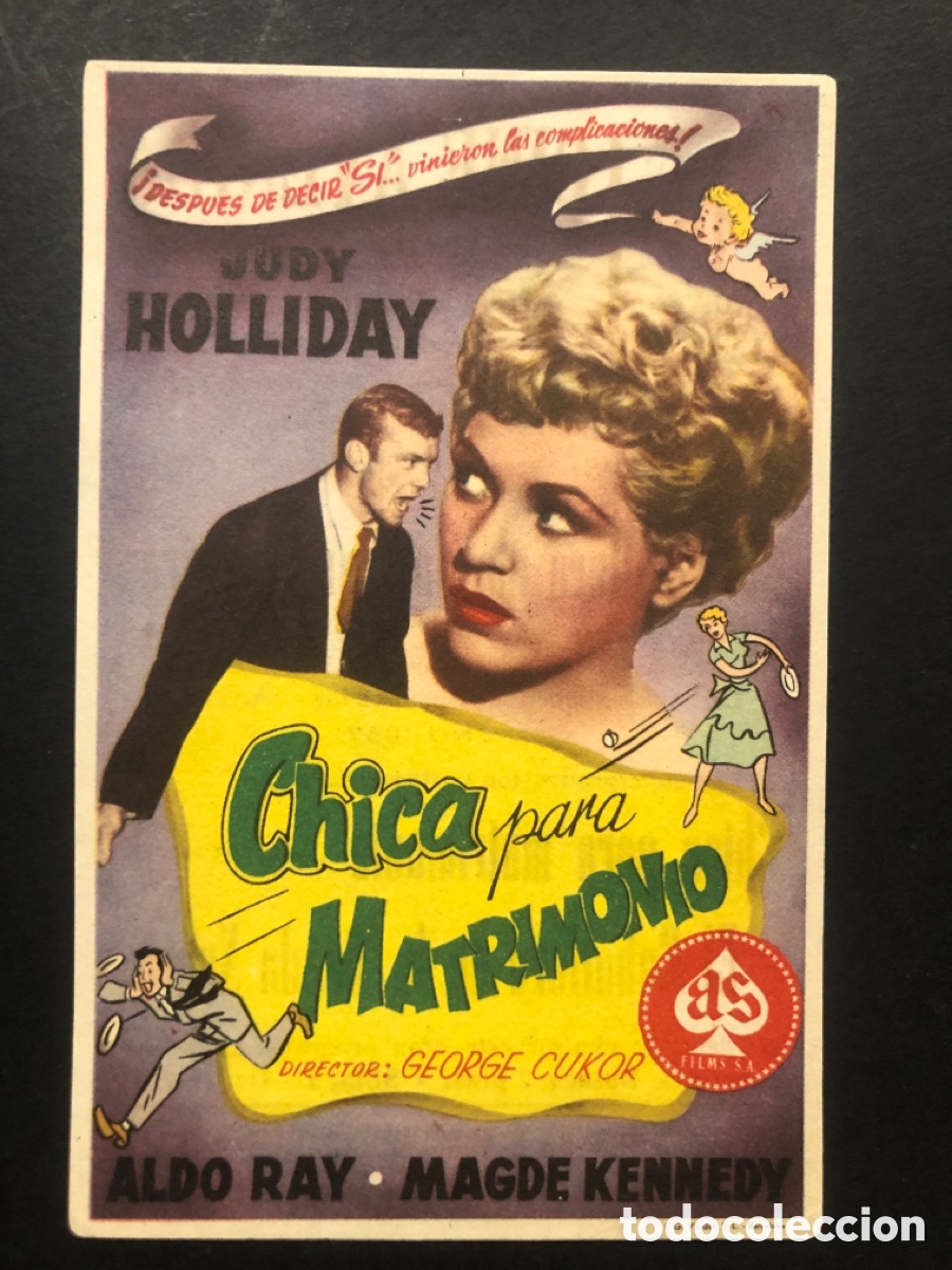 Cine: Programa chica para matrimonio judy holliday cine avenida don Benito A7