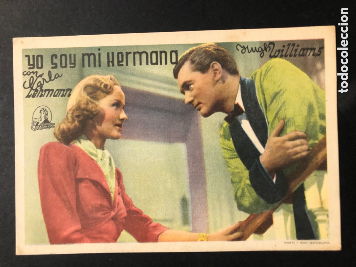 Cine: Programa yo soy mi hermana Carla lehmann hugh Williams publicidad cine espronceda Almendralejo A7