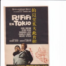 Cine: RIFIFI EN TOKIO : KARL BOEHM