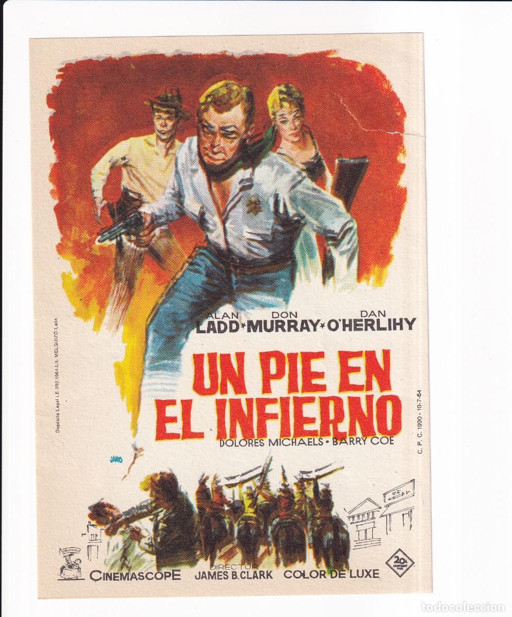 Cine: UN PIE EN EL INFIERNO : ALAN LADD - Foto 1