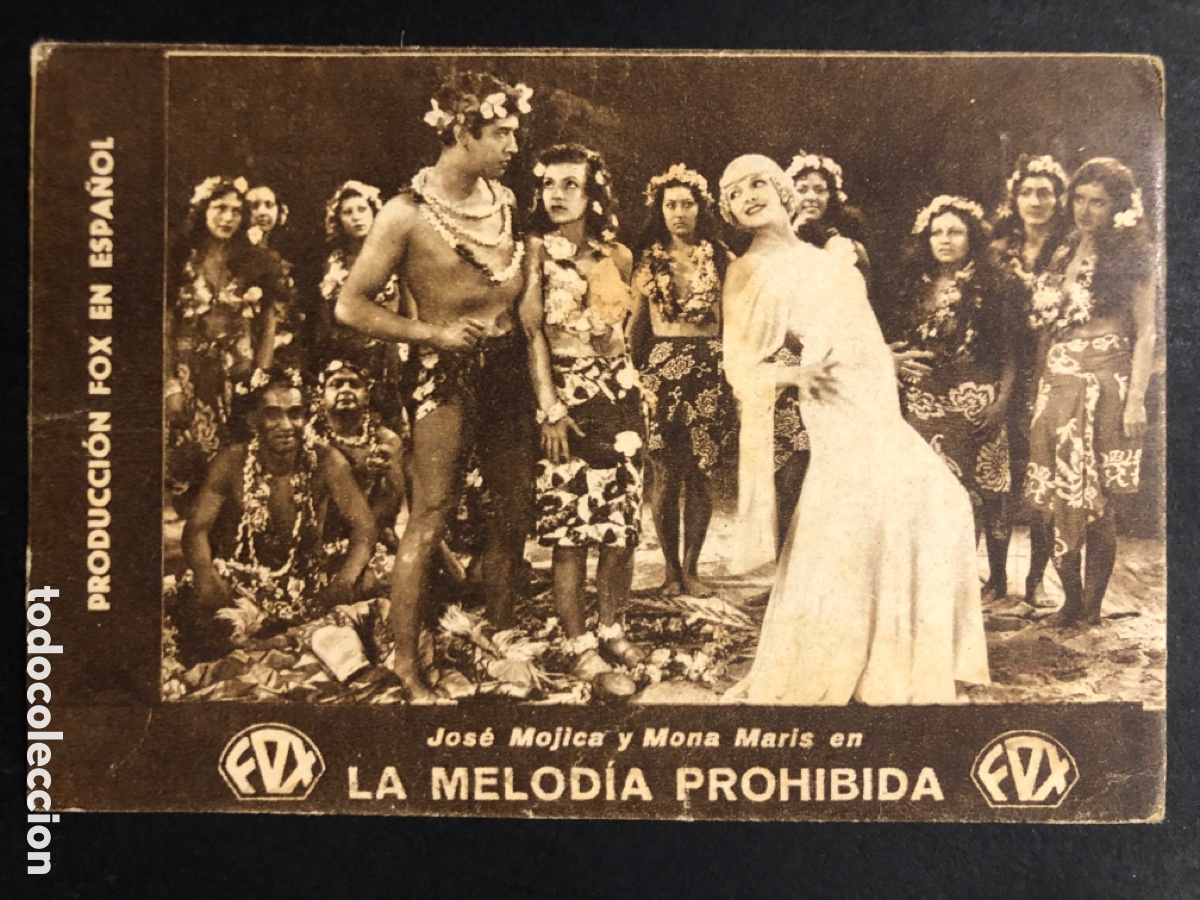  Flyers Publicitaires de films Anciens: Programa la melod&iacute;a prohibida jose mojica con publicidad cine versalles torrente A7