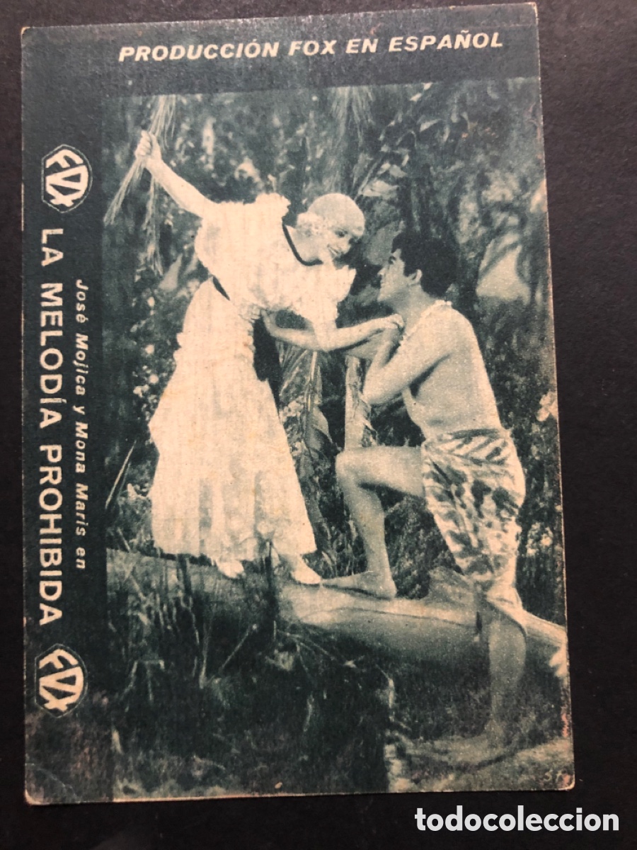  Flyers Publicitaires de films Anciens: Programa la melod&iacute;a prohibida jose mojica con publicidad sociedad musical alboraya A7
