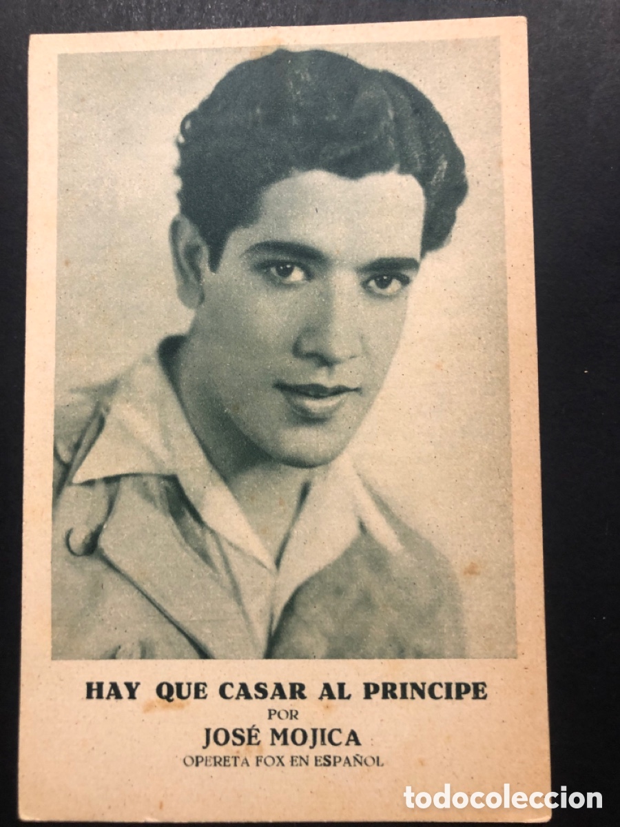  Flyers Publicitaires de films Anciens: Programa hay que casar al principe jose mojica con publicidad cine sal&oacute;n san Fernando A7