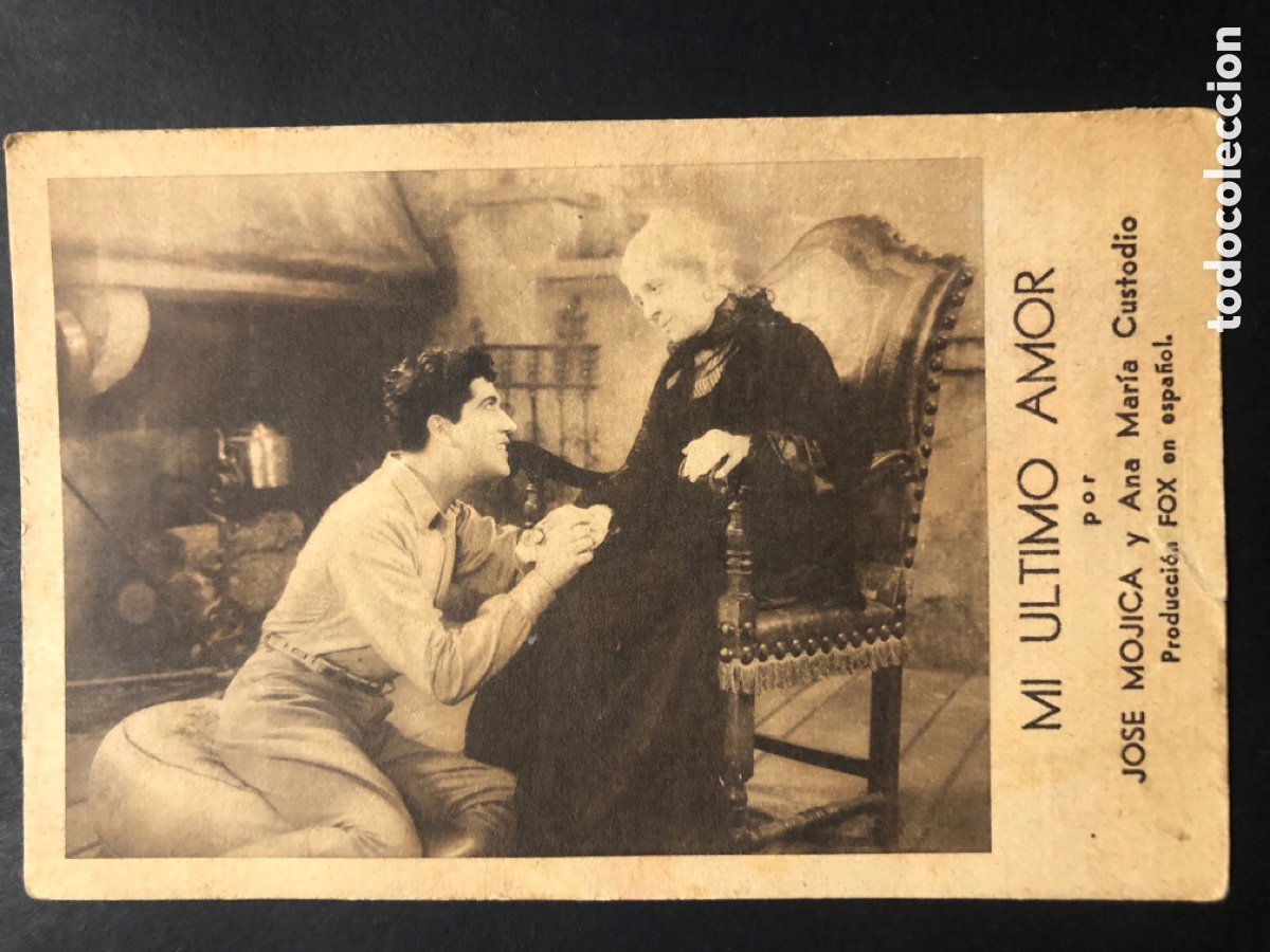 Kino: Programa mi &uacute;ltimo amor jose mojica Ana Mar&iacute;a custodio con publicidad cinema espa&ntilde;a valencia A7