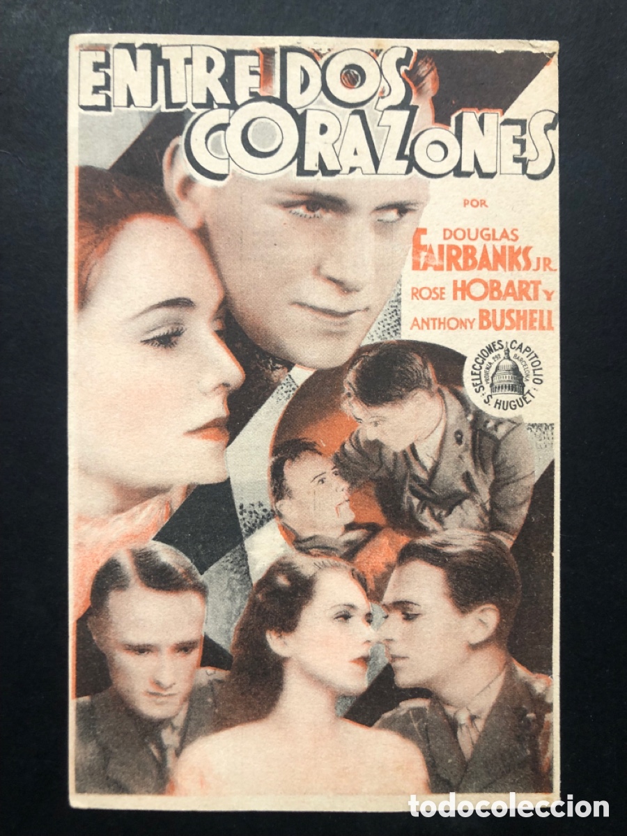 Kino: Programa entre dos corazones douglas fairbanks A7