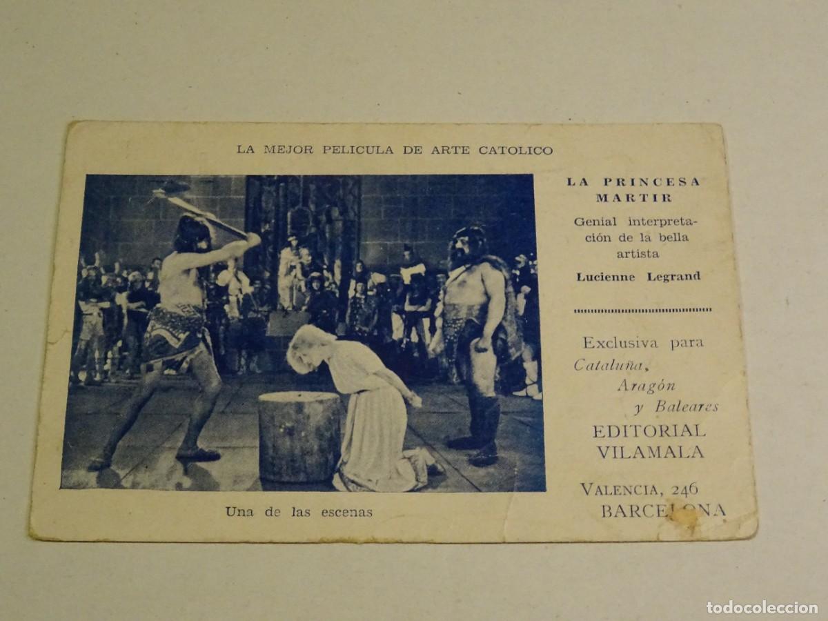 Cine: PROGRAMA DE CINE - LA PRINCESA MARTIR - LUCIENNE LEGRAND - CASAL CATOLIC - Foto 1