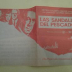 Cine: LAS SANDALIAS DEL PESCADOR ANTHONY QUINN ORIGINAL DOBLE S.P.