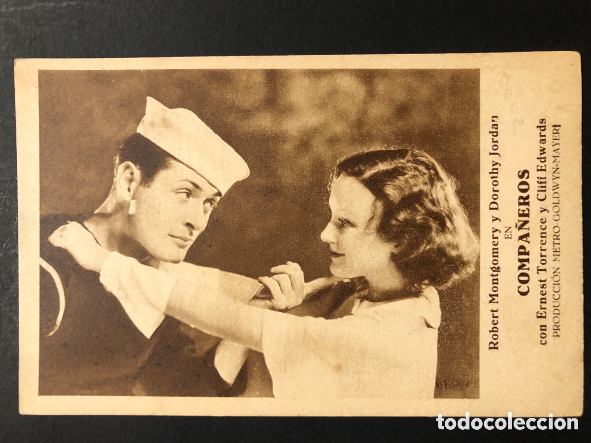 Kino: Programa compa&ntilde;eros Robert montgomery dorothy Jordan A8