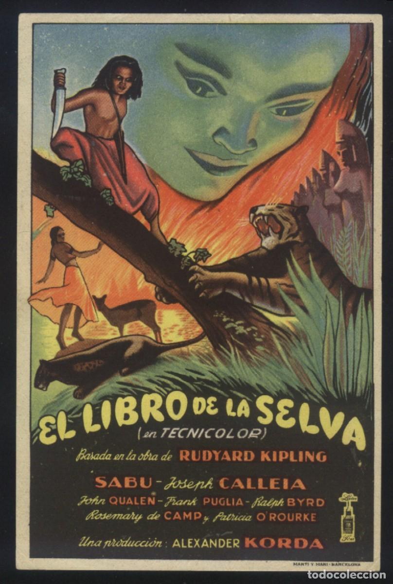 Cine: Q-09840- El libro de la selva (The Jungle Book) (CINE GRAN ALBENIZ) Sabu - Joseph Calleia
