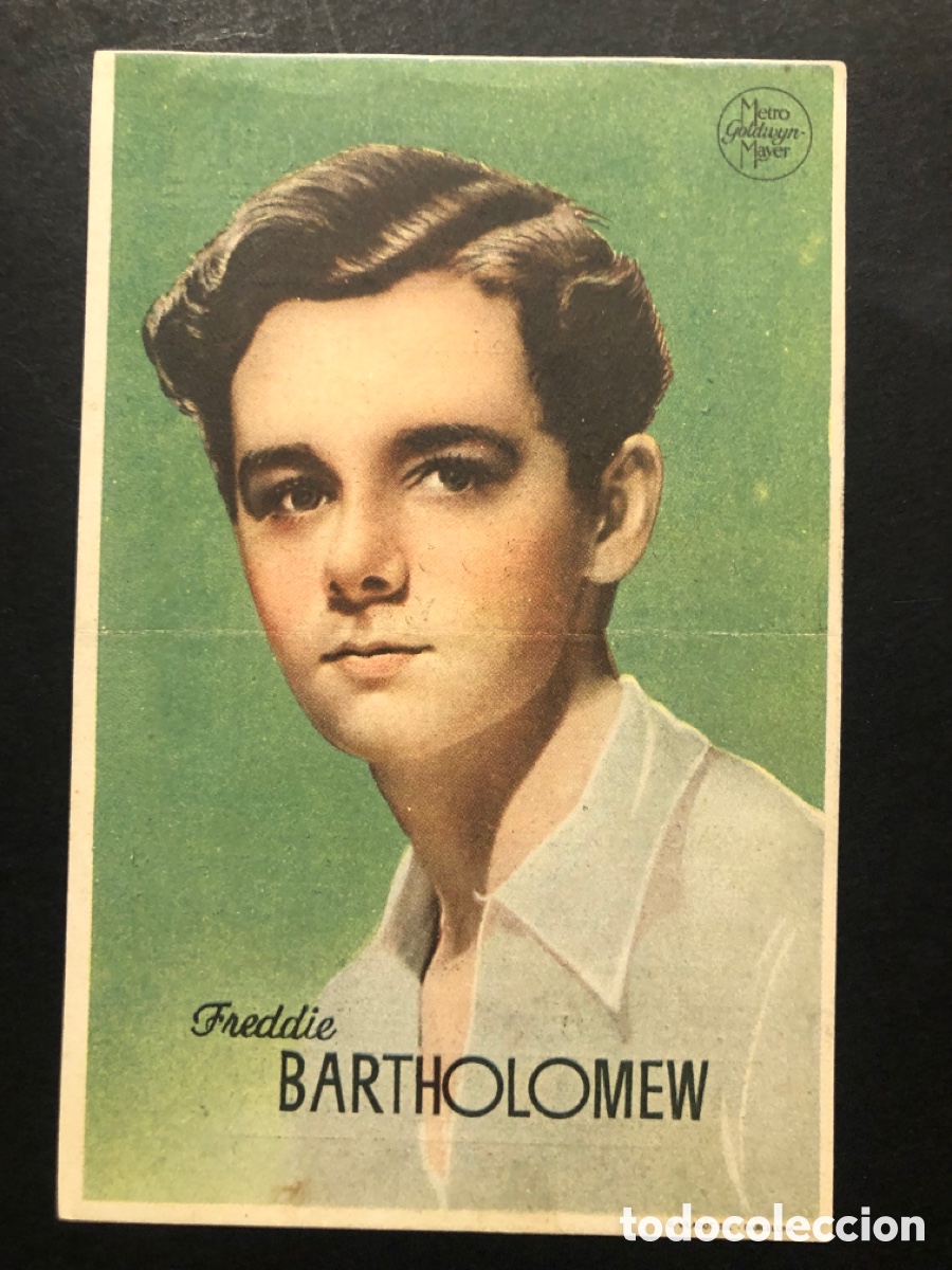  Foglietti di film di film antichi di cinema: Programa foto Freddie bartholomew con publicidad teatro cine chiva A8