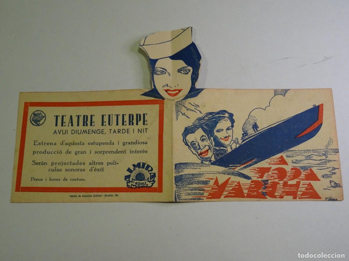 Cine: PROGRAMA DE CINE - A TODA MARCHA - ORIGINAL - BUEN ESTADO - Foto 1