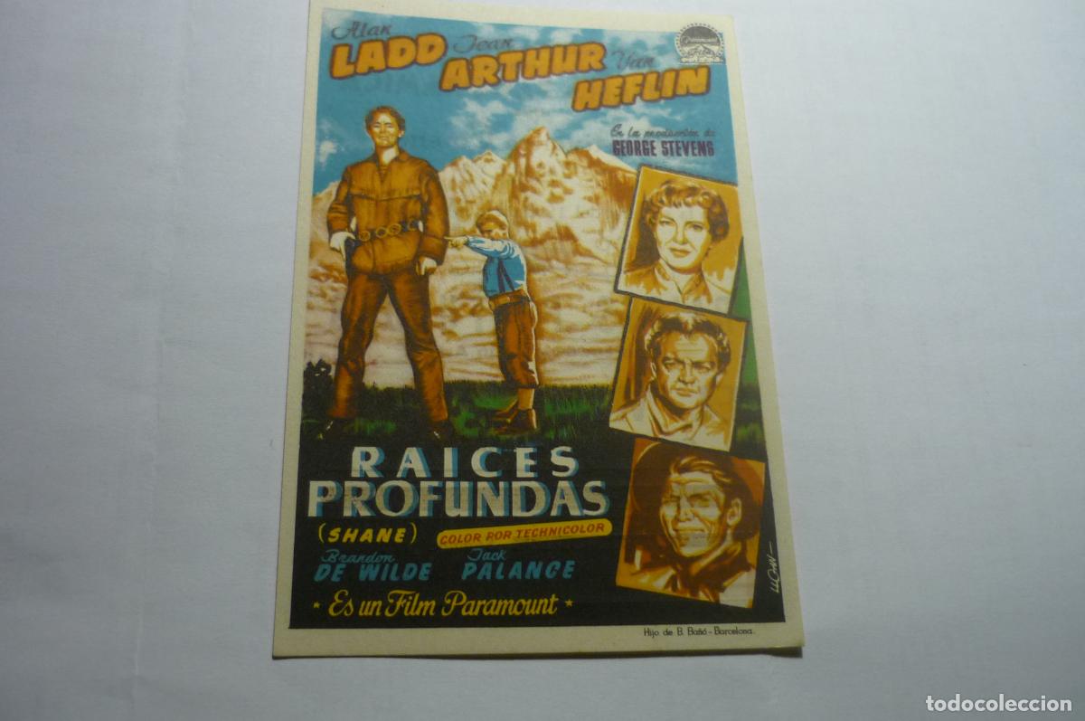 Cine: programa raices profundas.-alan ladd- - Foto 1