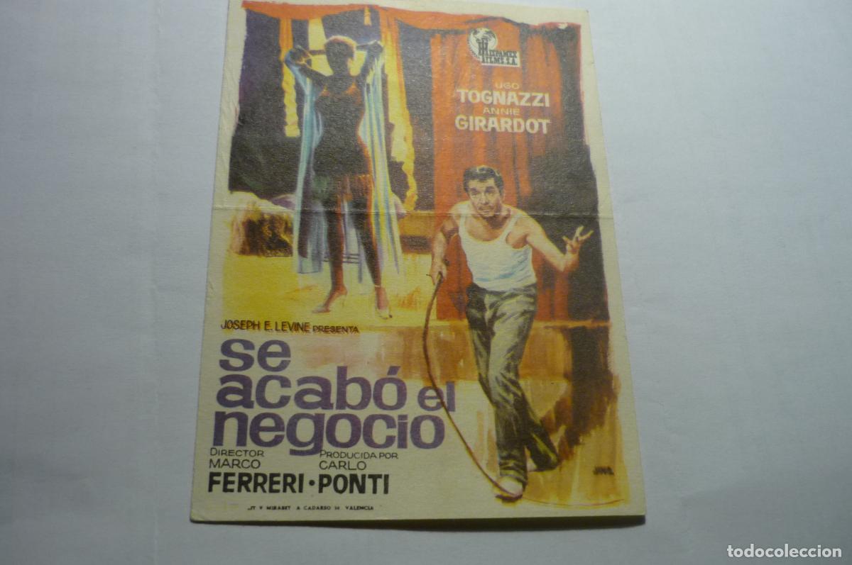 Cine: programa se acabo el negocio -ugo tognazzi - Foto 1