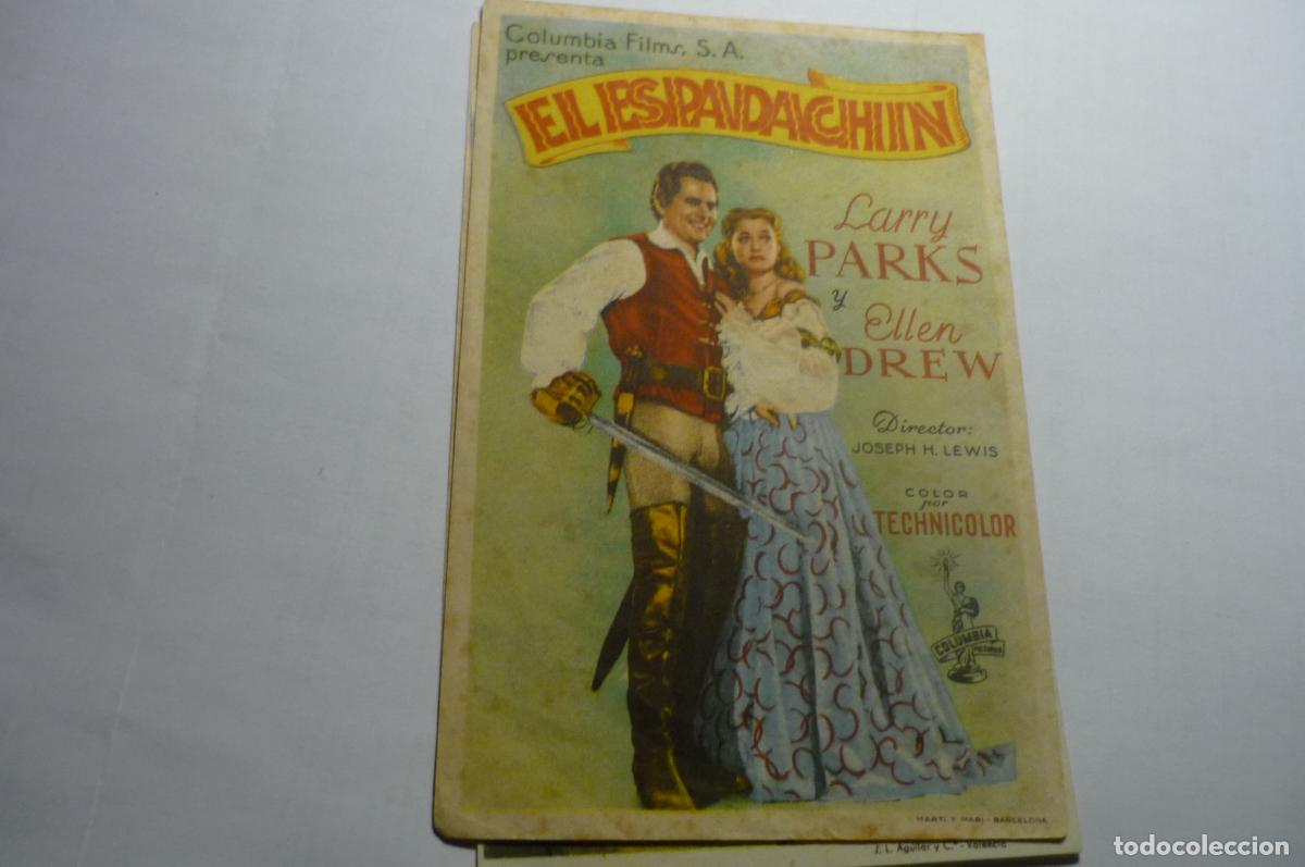 Cine: programa el espadachin .-publicidad - Foto 1