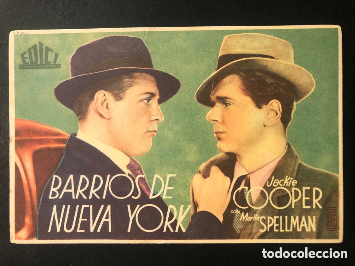 Kino: Programa barrios de Nueva York jackie Cooper A8