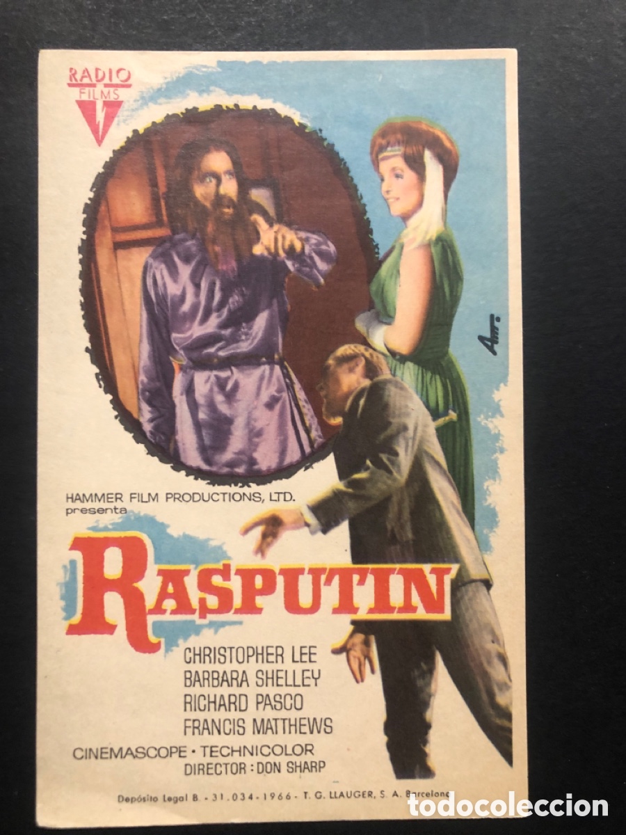 Cine: Programa Rasput&iacute;n christopher lee A8 - Foto 1