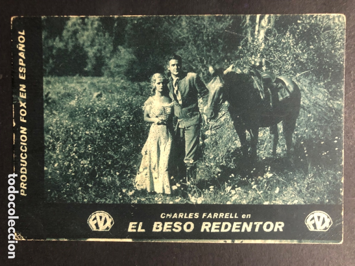 Cine: Programa el beso redentor charles farrell A8 - Foto 1