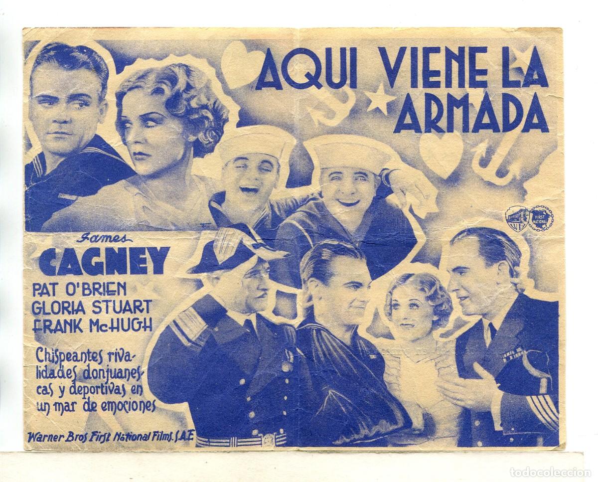 Cine: AQUI VIENE LA ARMADA, con James Cagney. - Foto 2