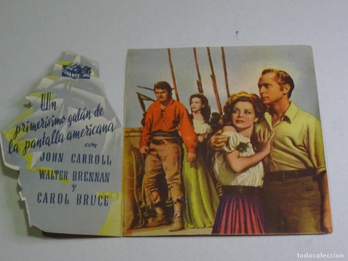 Cine: PROGRAMA DE CINE - EL REY DE LOS MARES - CINES BOHEMIO Y GALILEO 1944 - Foto 2