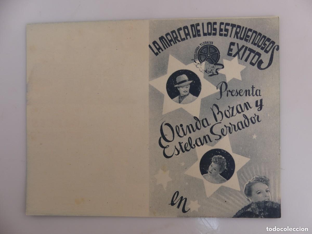 Cine: DAMA DE COMPA&Ntilde;IA - PROGRAMA FOLLETO DE MANO DOBLE - Foto 1