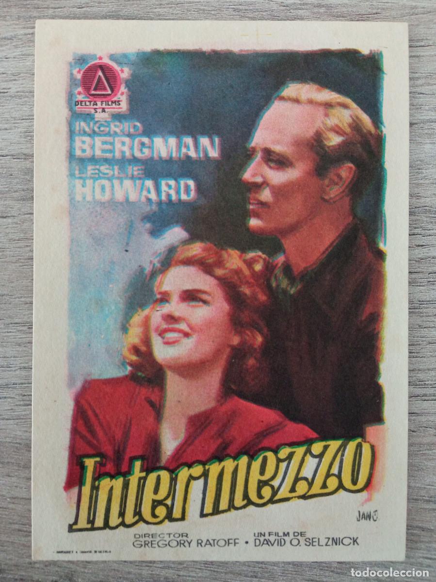 Cine: INTERMEZZO, INGRID BERGMAN - Foto 1