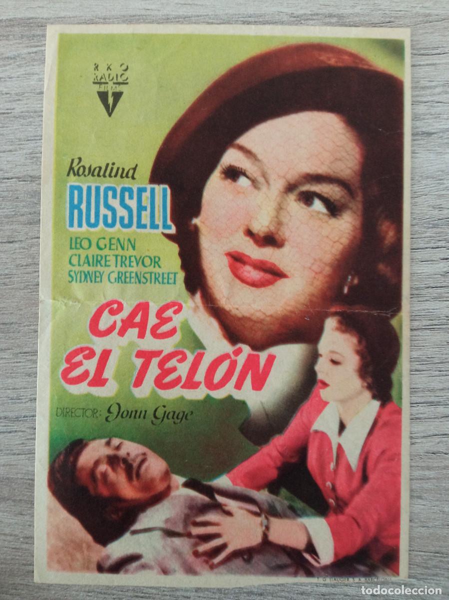 Cinema: CAE EL TEL&Oacute;N, ROSALIND RUSSELL