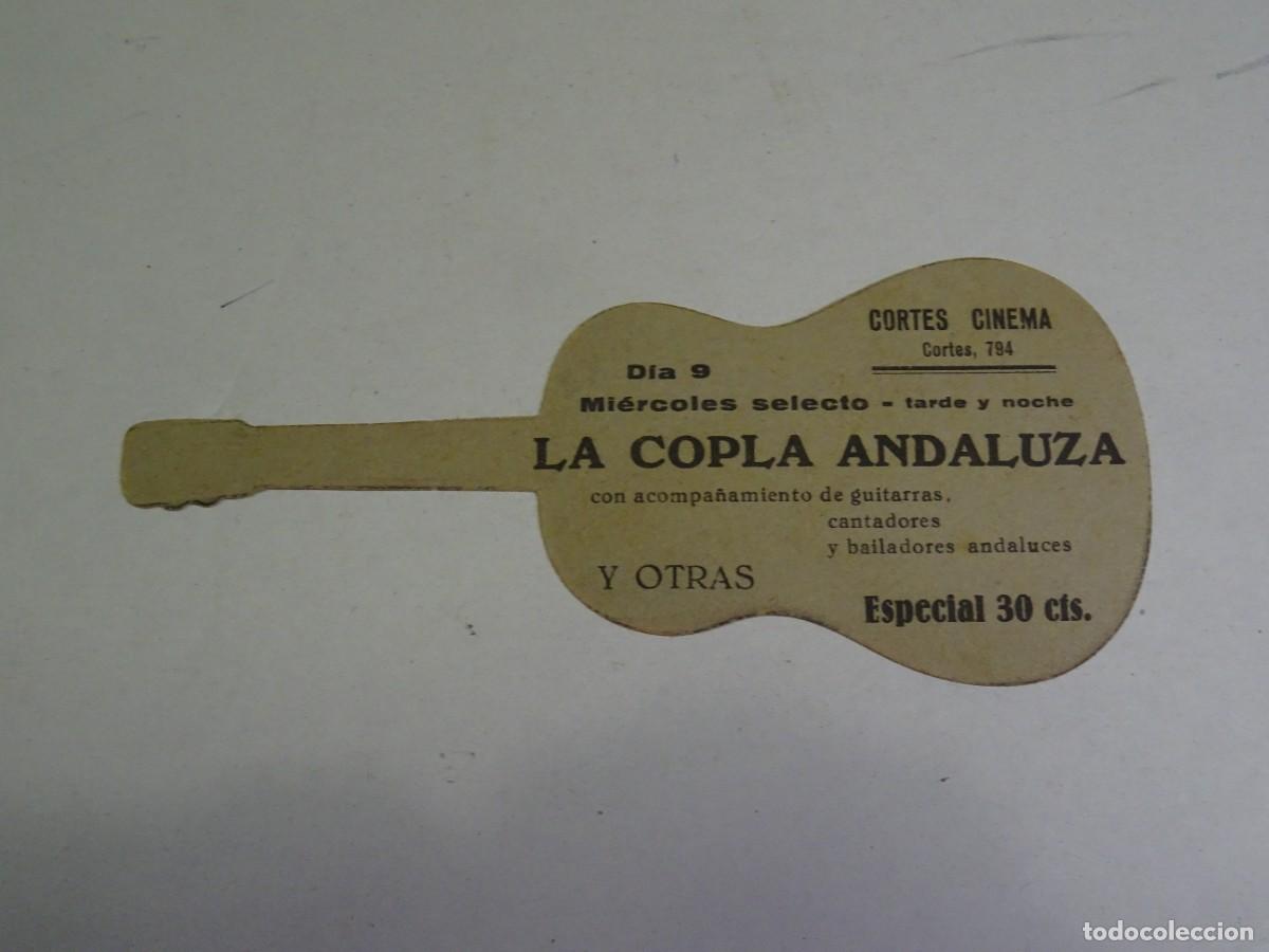 Cine: PROGRAMA DE CINE - LA COPLA ANDALUZA - CORTES CINEMA - Foto 2