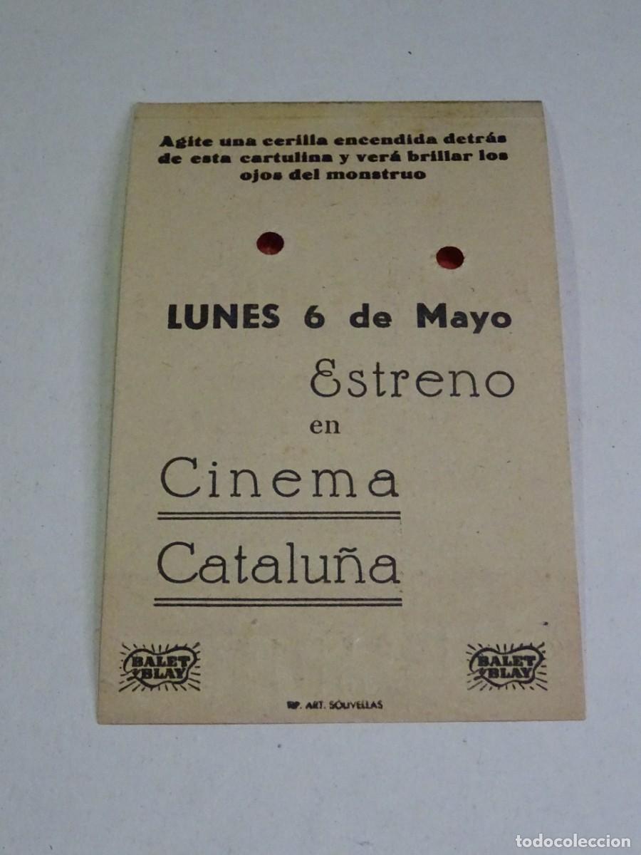Cine: PROGRAMA DE CINE - EL BAJEL DE LA MUERTE - CINEMA CATALU&Ntilde;A - Foto 3