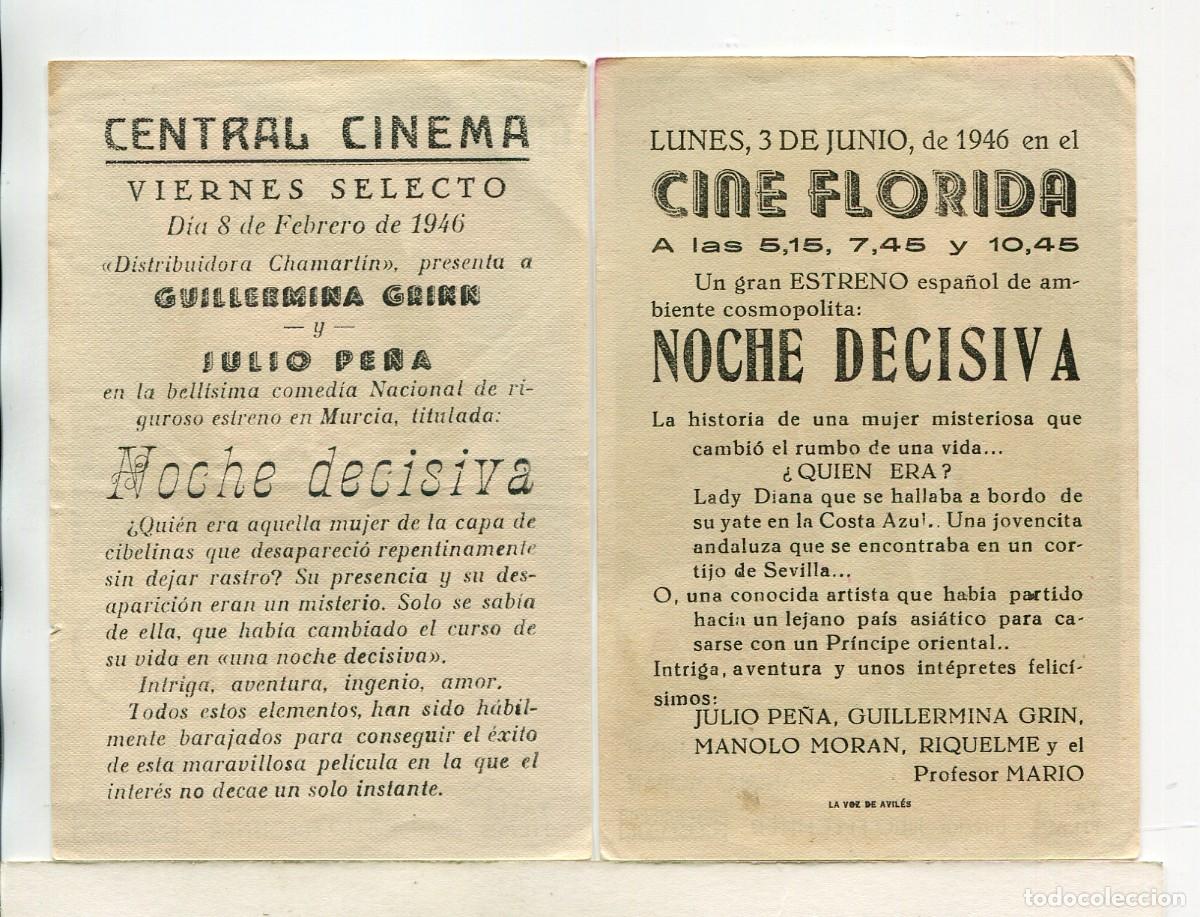 Cine: NOCHE DECISIVA, con Manolo Mor&aacute;n. - Foto 2