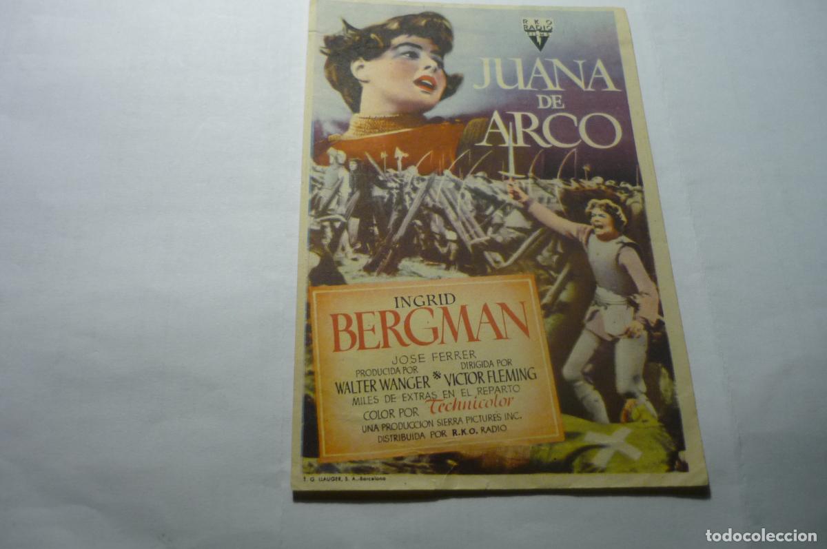 Cine: programa juana de arco-- cinema valls - Foto 1