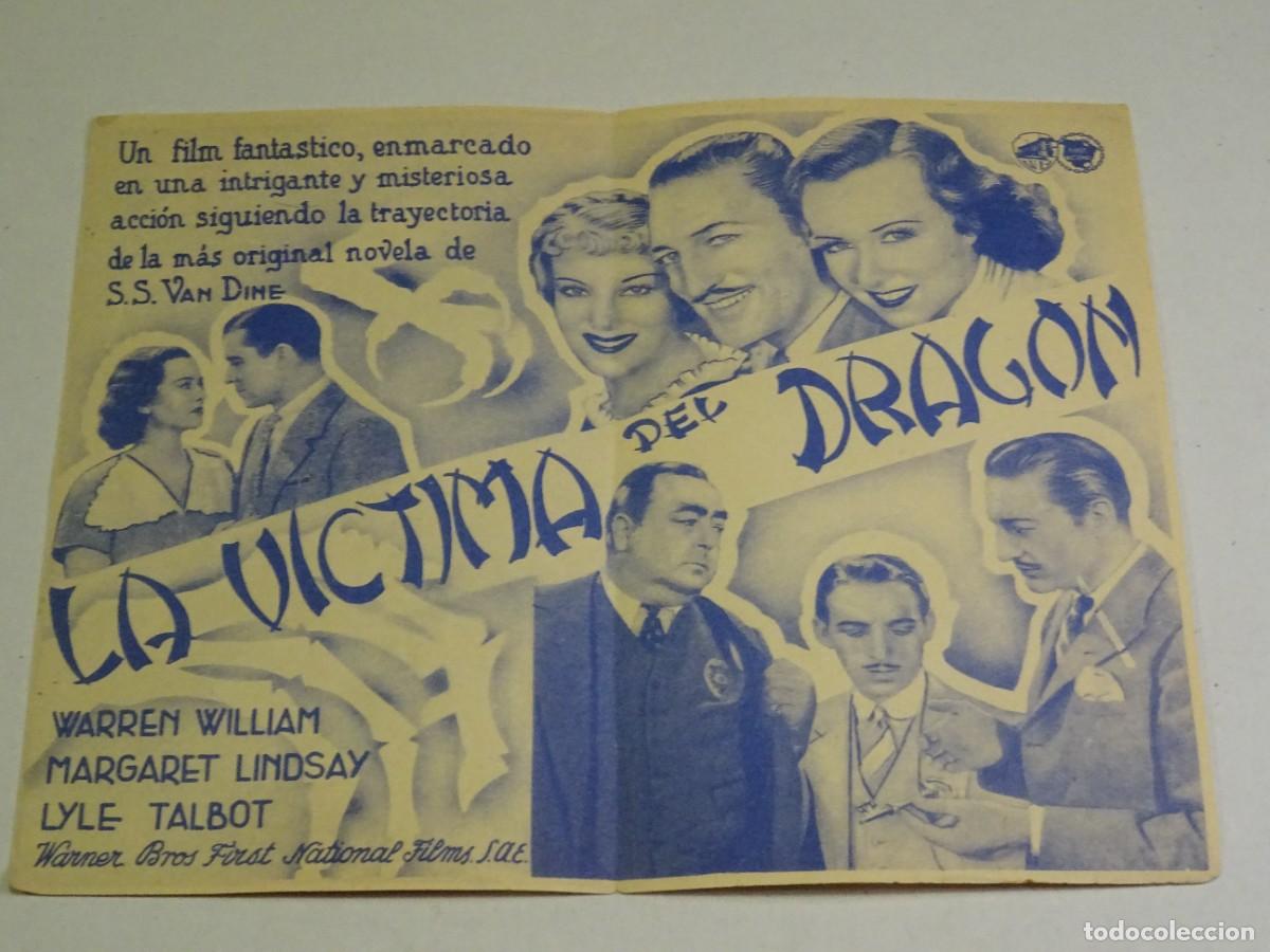Cine: PROGRAMA DE CINE - LA V&Iacute;CTIMA DEL DRAG&Oacute;N - WARNER BROS - Foto 2
