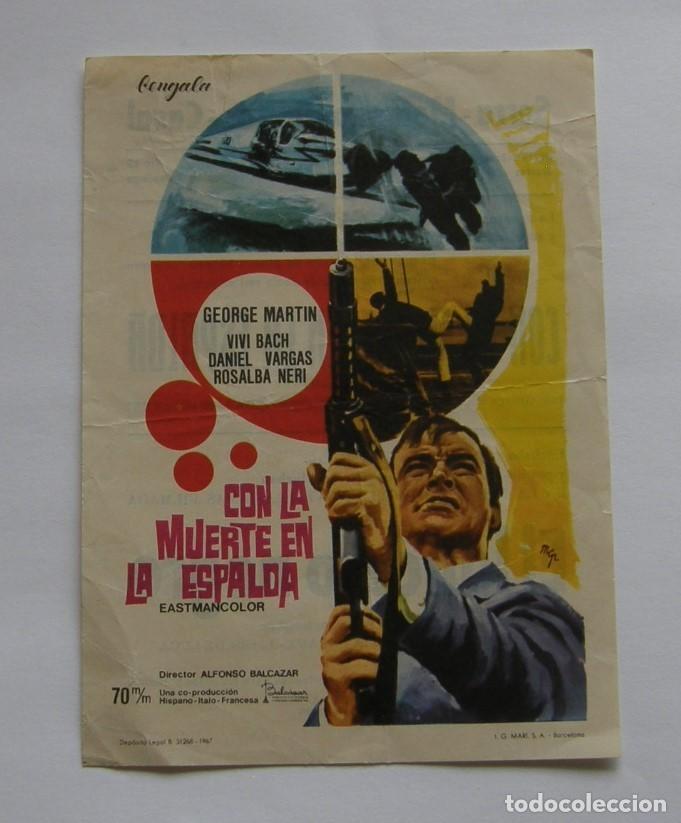 Cine: PROGRAMA DE CINE CON LA MUERTE EN LA ESPALDA - Foto 1