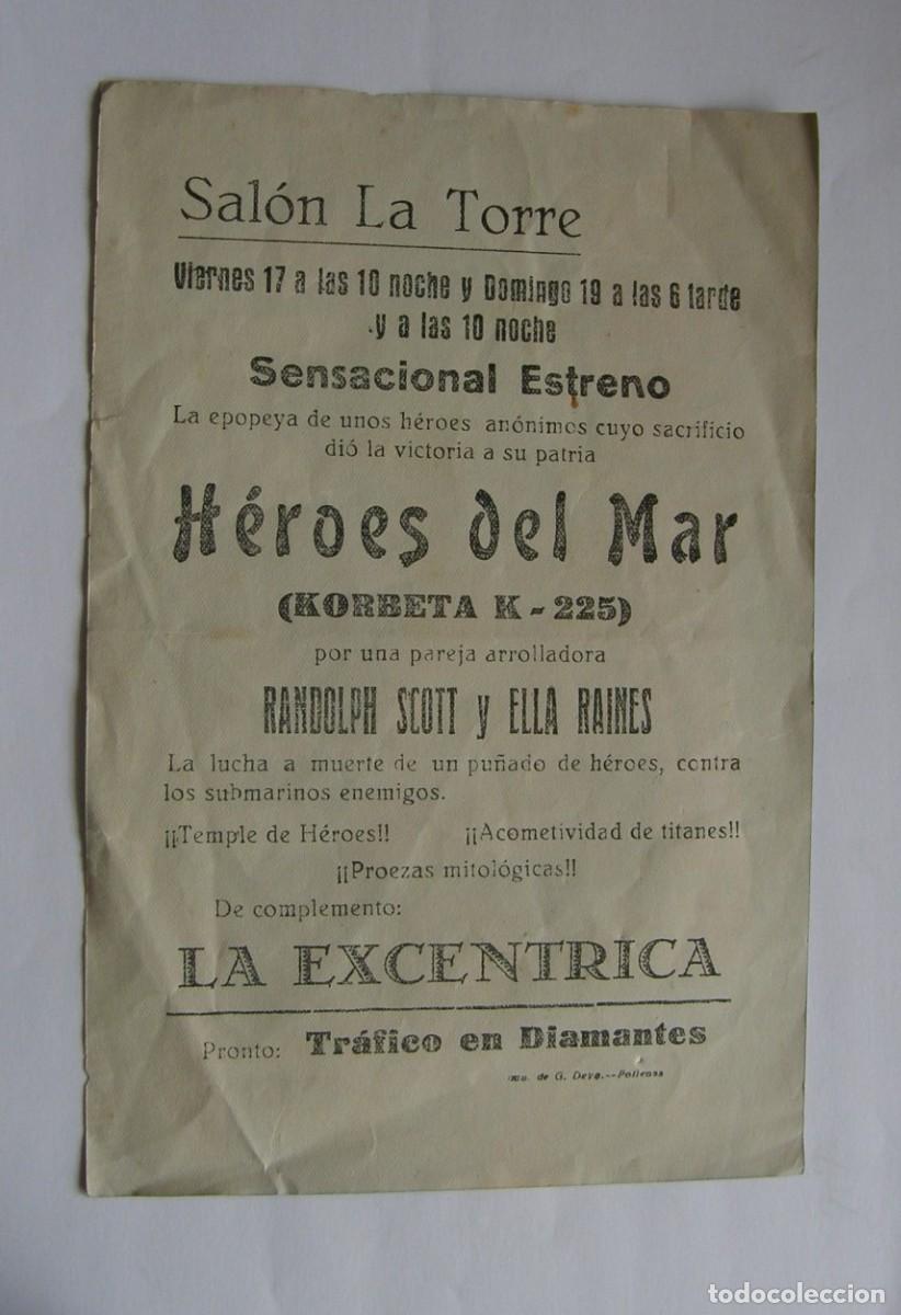 Cine: PROGRAMA DE CINE HEROES DEL MAR - Foto 2