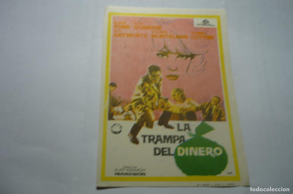 Cine: programa la trampa del dinero .- glenn ford