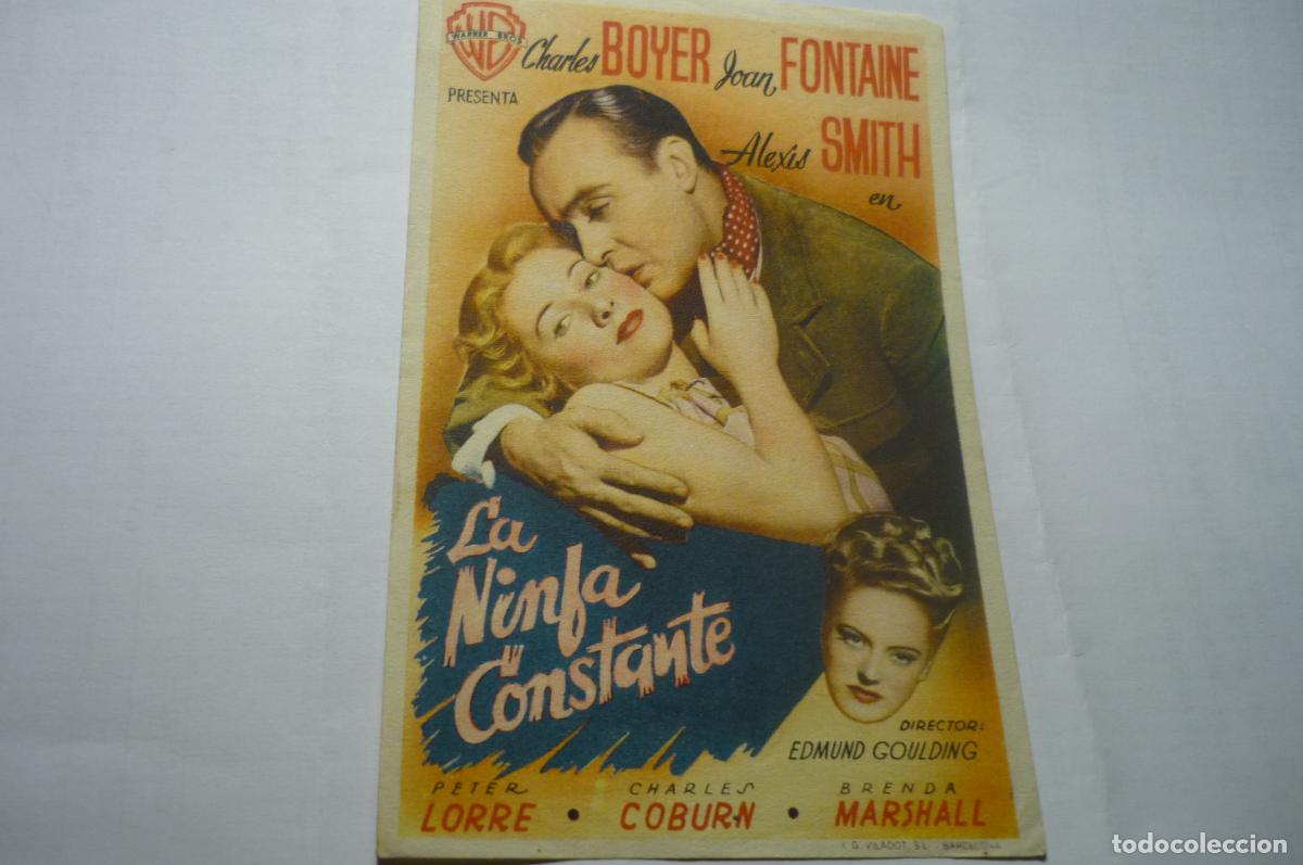 Cine: programa la ninfa constante .- charles boyer - Foto 1