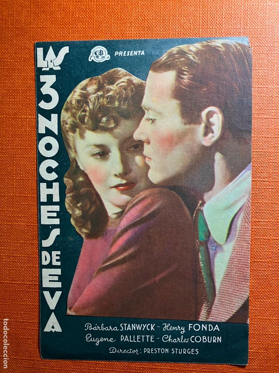 Kino: Las tres noches de Eva - Programa de cine Badalona C/P doble troquelado