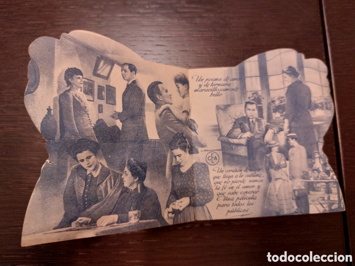 Cine: Programa troquelado Te espero, publicidad Teatro Cervantes - Foto 2