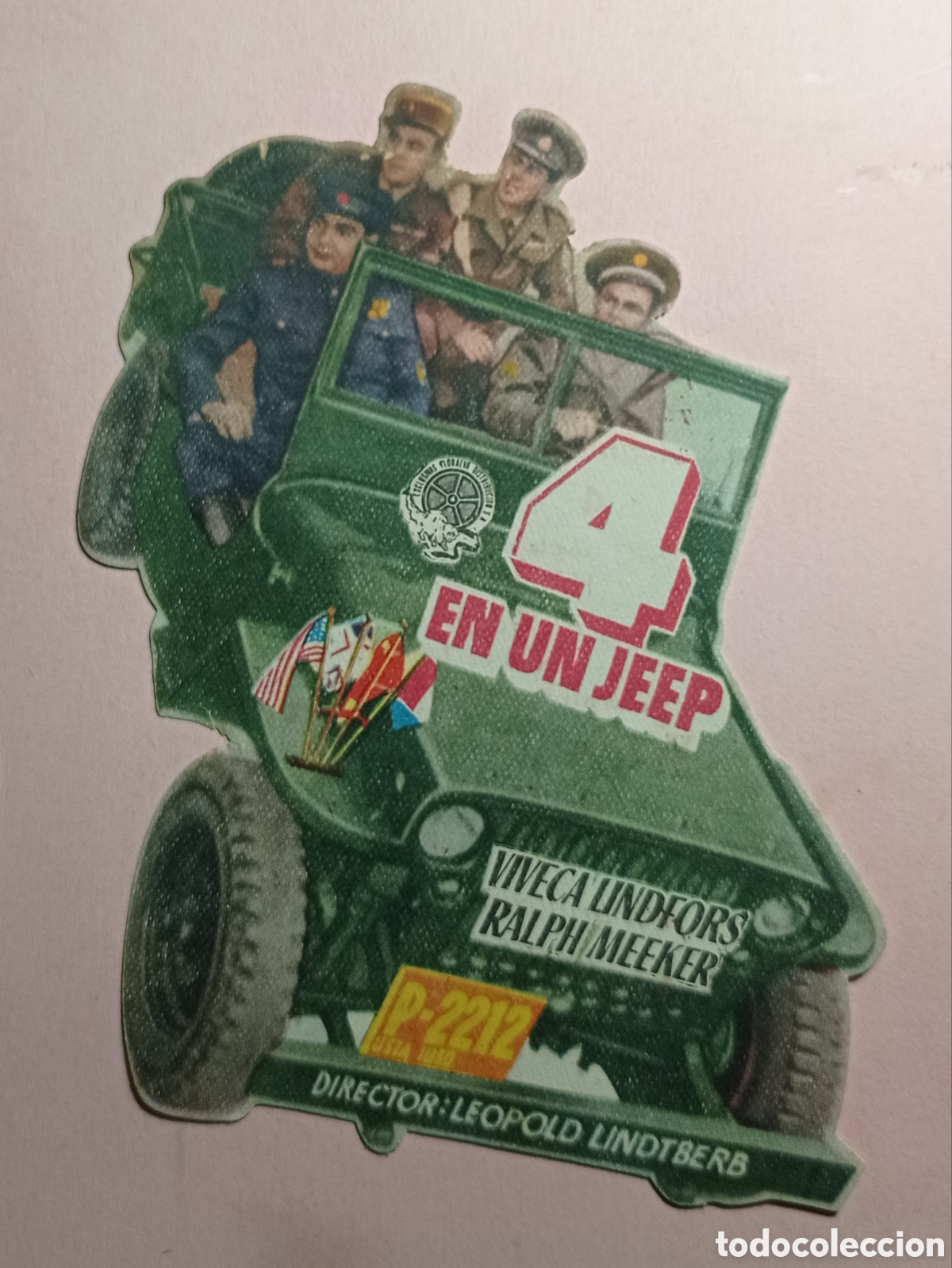 Cine: Programa de mano , 4 en un jeep, cine Rex, benicarlo - Foto 1