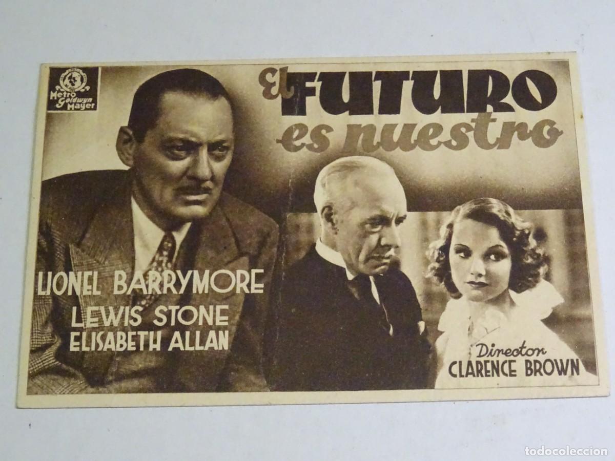 Cine: PROGRAMA DE CINE - EL FUTURO ES NUESTRO - LIONEL BARRYMORE - Foto 1