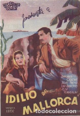 Cine: PROGRAMA DOBLE DE CINE: IDILIO EN MALLORCA PC-7478 - Foto 1