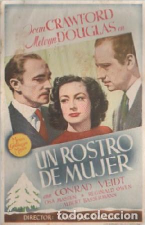 Cine: PROGRAMA DOBLE DE CINE: EL ROSTRO DE MUJER PC-7481 - Foto 1