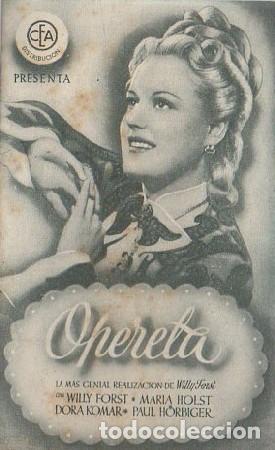 Cine: PROGRAMA DOBLE DE CINE: OPERETA PC-7483 - Foto 1