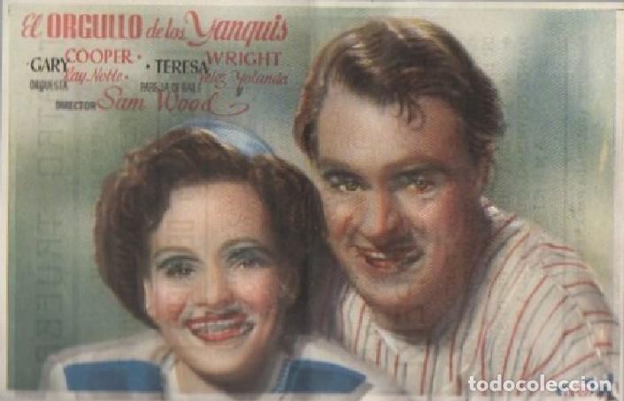 Cine: PROGRAMA DOBLE DE CINE: EL ORGULLO DE LOS YANQUIS PC-7486 - Foto 1