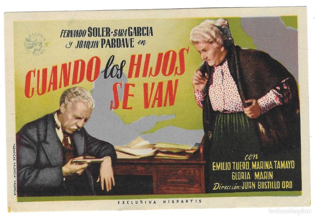 Kino: Programa Cine. Cuando los hijos se van. Fernando Soler. 19-1872