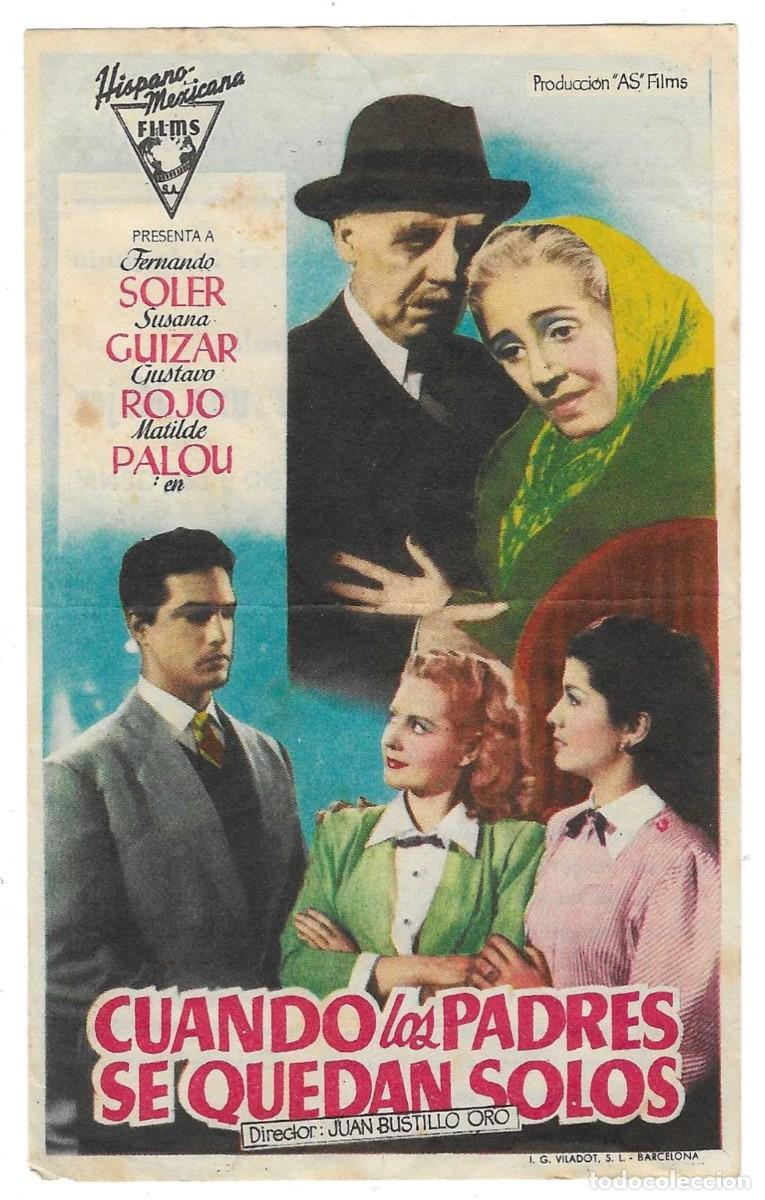 Kino: Programa Cine. Cuando los padres se quedan solos. Fernando Soler. 19-1873